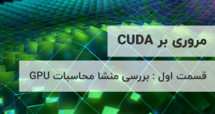 مروری بر CUDA منشا محاسبات GPU