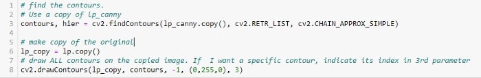 تشخیص پلاک با کتابخانه OpenCV 7 تشخیص پلاک 06