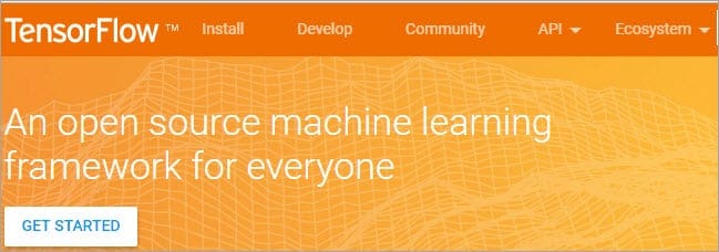 برترین نرم افزار های هوش مصنوعی 2021 5 فریمورک TensorFlow