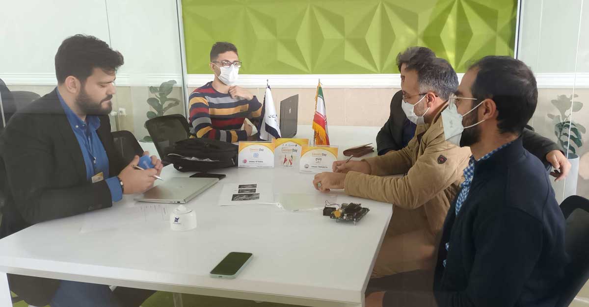 نشست B2B شرکت های دانش بنیان تکنوپارک مرسین ترکیه با شرکت شهاب 1 نشست B2B شرکت های ترکیه ای با شرکت دانش بنیان شهاب