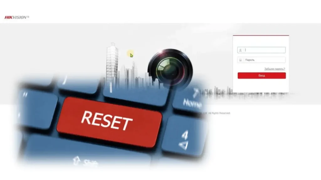 ریست دوربین هایک ویژن