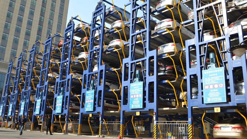 شرکت شهاب 17 پارکینگ های طبقاتی ژاپن