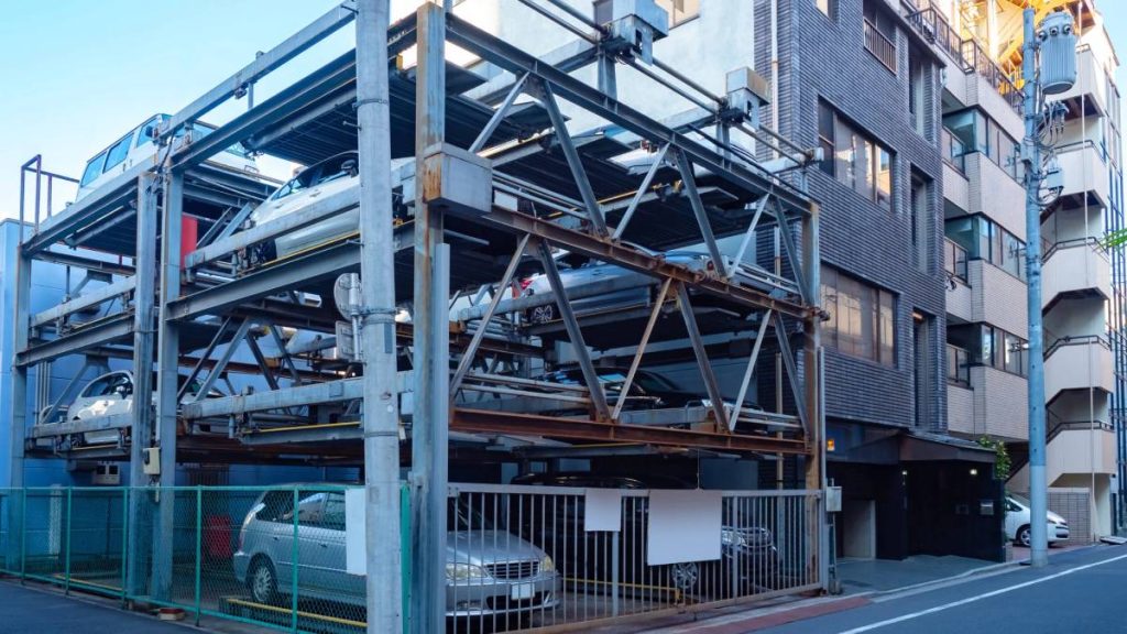 پارکینگ های طبقاتی ژاپن چگونه کار میکنند؟ 2 پارکینگ های طبقاتی ژاپن