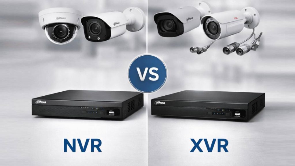 دوربین nvr یا xvr برای منزل؟ 1 دوربین nvr یا xvr برای منزل؟