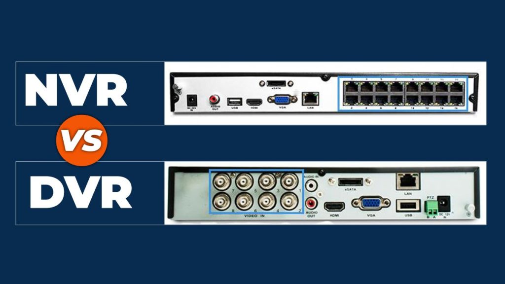 راهنمای خرید دستگاه DVR و NVR (بررسی کانال ها و تفاوت ها) 4 راهنمای خرید دستگاه DVR و NVR